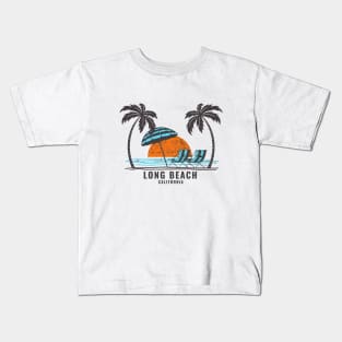 Long Beach California Kids T-Shirt